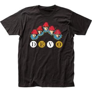 Devo Whip It Heads Mens T Shirt Black Devo03